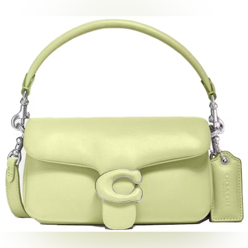Coach Pillow Tabby 18 With Resin Strap.